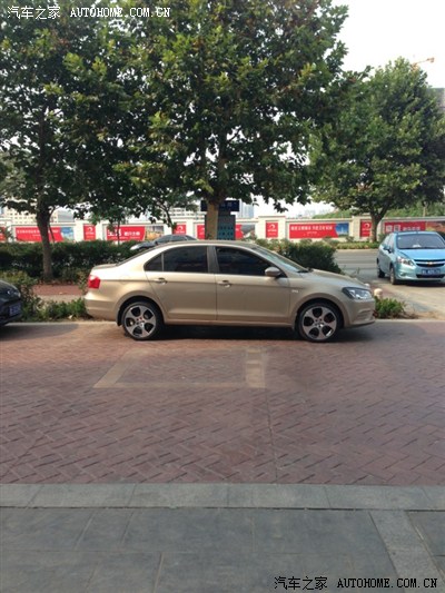 【图】13款捷达 1.6最低配甜蜜金 加装作业图