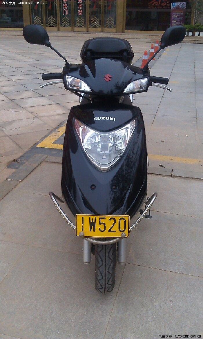 【图】晒晒小座驾…铃木睿彩125化油汽