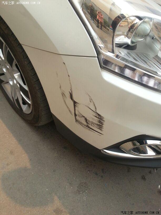 【图】被刮擦了_标致3008论坛