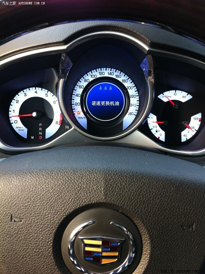 【图】间隔5千提示保养_凯迪拉克SRX论坛