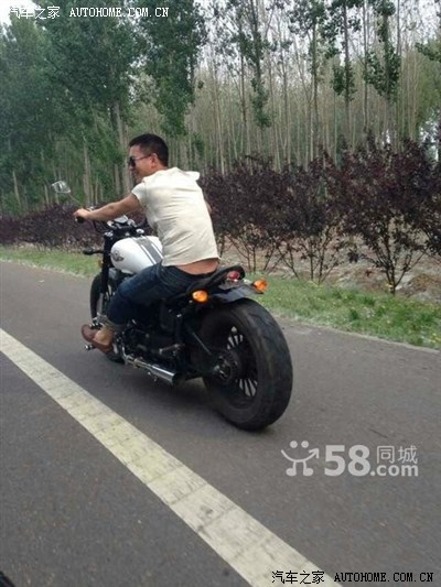 大地鹰王350改哈雷复古出售啦!