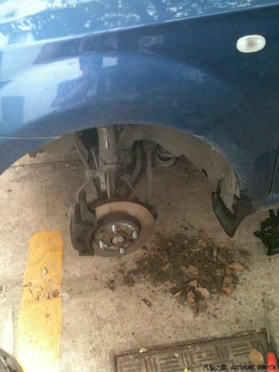 【图】帮乐乐 安装挡泥板 作业图(08年乐风)