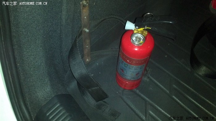 【图】DIY---的灭火器固定装置+后备箱网兜_