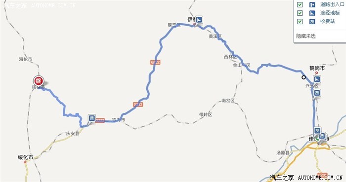 1381 | 回复: 15 黑龙江论坛 求助 从佳木斯驾车去绥棱的路线图片