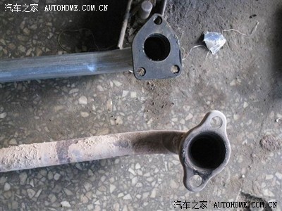 荐 更换夏利a 排气管前段作业