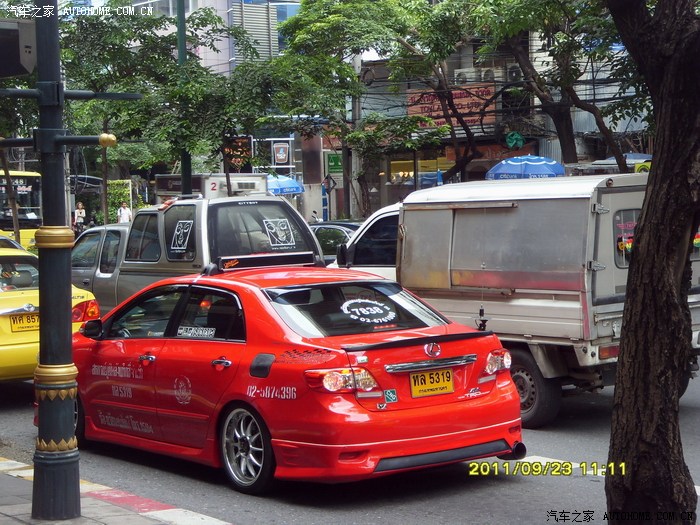 【图】泰国出租车,让卡罗拉情何以堪~~