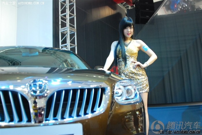 【图】韩国第一美女车模黄美姬引爆广州车展