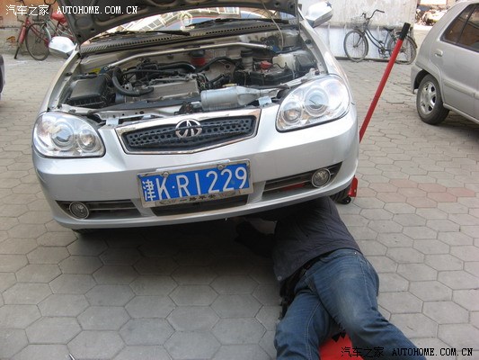 【图】2个夏利N3+1.0 换红线MT90 齿轮油