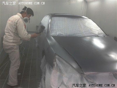 7代雅阁整车喷漆