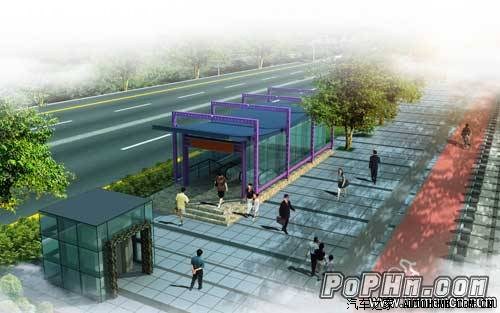 人防工程出入口效果图