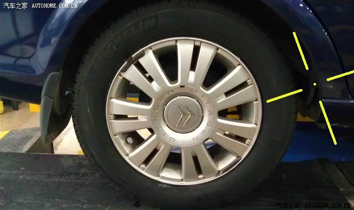 【图】右后轮 黄点位置 是什么