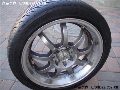 锋范16寸改17寸轮毂轮胎作业!