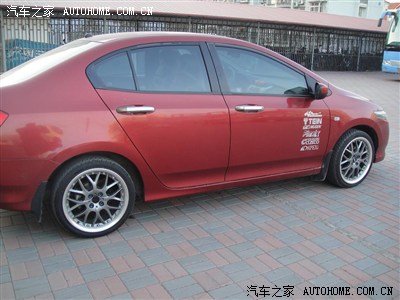 锋范16寸改17寸轮毂轮胎作业!