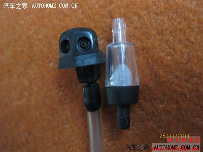 加装机油透气壶和喷水单向阀效果图!