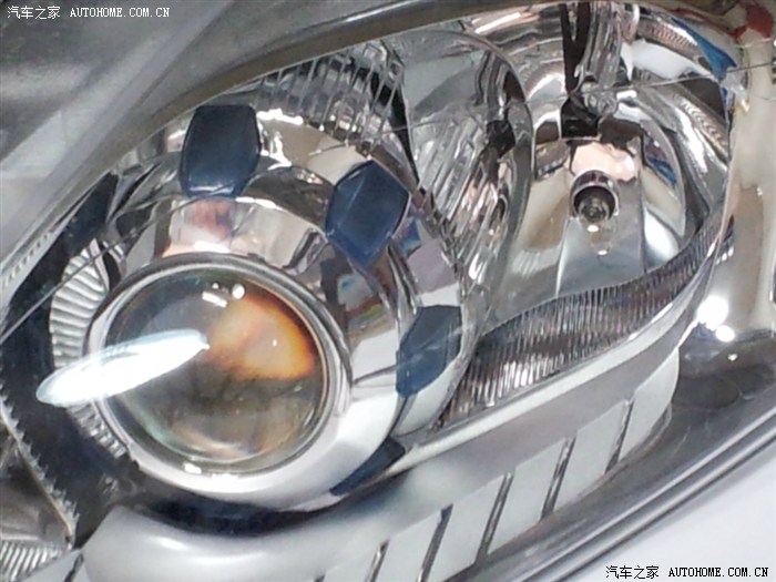 【图】200豪华更换6000K远光灯泡加破解安定