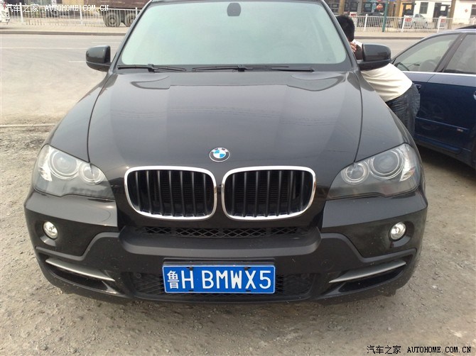 【图】大家看看这辆宝马x5车牌号给力吧_奥迪