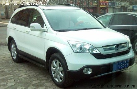 07款白色CRV把轮毂喷成亚光黑会好看吗?