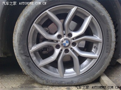 X3的防爆轮胎!悲剧啊_宝马X3论坛