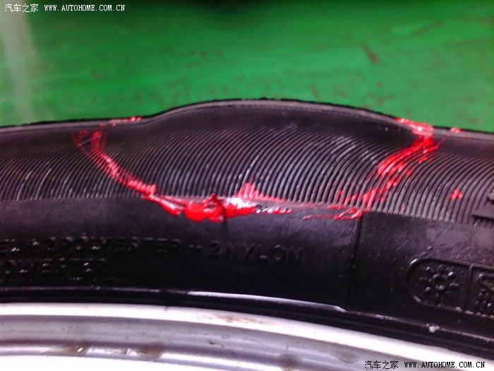 【图】锦湖是劣质轮胎,韩泰呢?2500公里,2月鼓