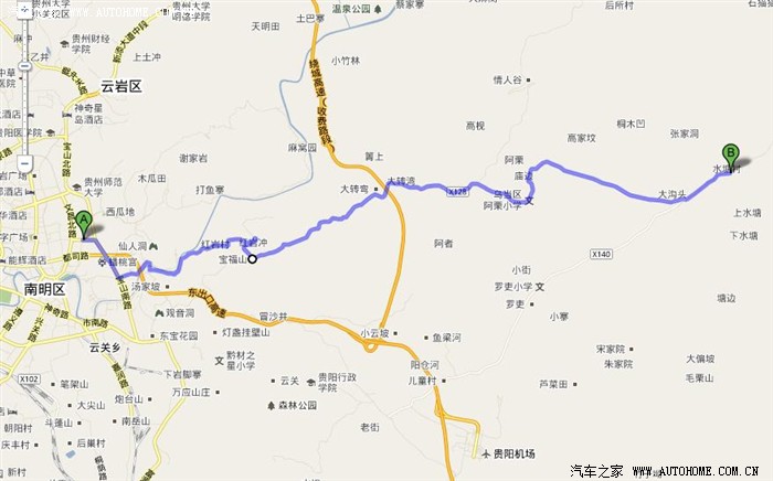 42楼发表于 2011-3-30 15:49:45 贵阳市区到永乐水塘村的线路图片