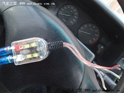 请问原车CD怎么接低音炮?