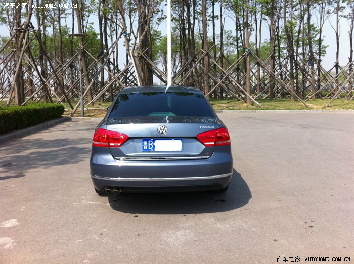 【图】精品帖:新帕萨特1.8T至尊硫青色提车油