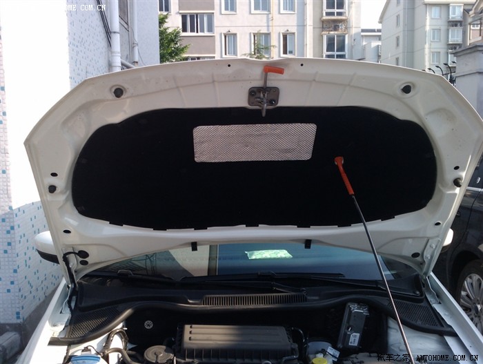 【图】加装引擎盖隔音、隔热棉作业,顺便鄙视