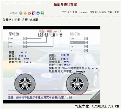 问下大家的轮胎规格问题_旗云3论坛_手机汽车之家