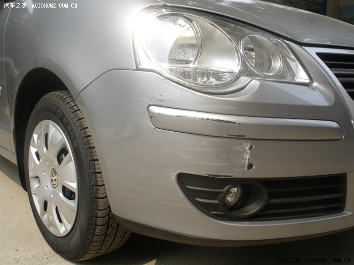 【图】新车刚满月,破了相了!可以自己补漆吗?