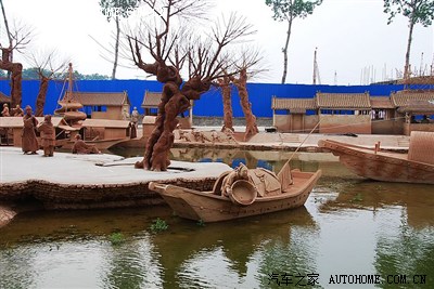 【最爱自驾游】初探唐山丰润麻龙湾-泥雕清明上河图_河北_手机汽车之家