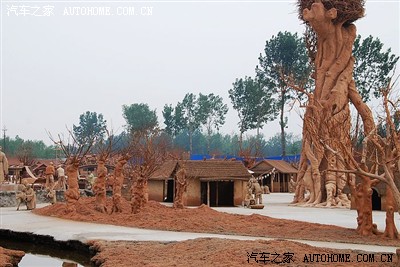 【最爱自驾游】初探唐山丰润麻龙湾-泥雕清明上河图_河北_手机汽车之家