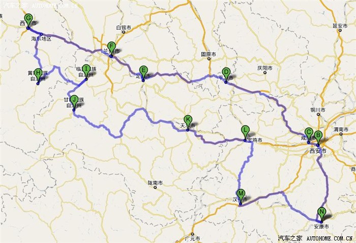 【图】征集西安到西宁自驾游最佳路线、景点和
