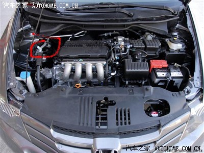 锋范冷气的排水管在哪?发动机旁边的金属棒子