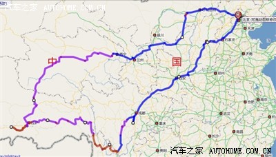 北京-拉萨自驾游路线 预案中!(自编路线,可更改