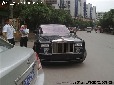 贵阳的新车 劳斯莱斯
