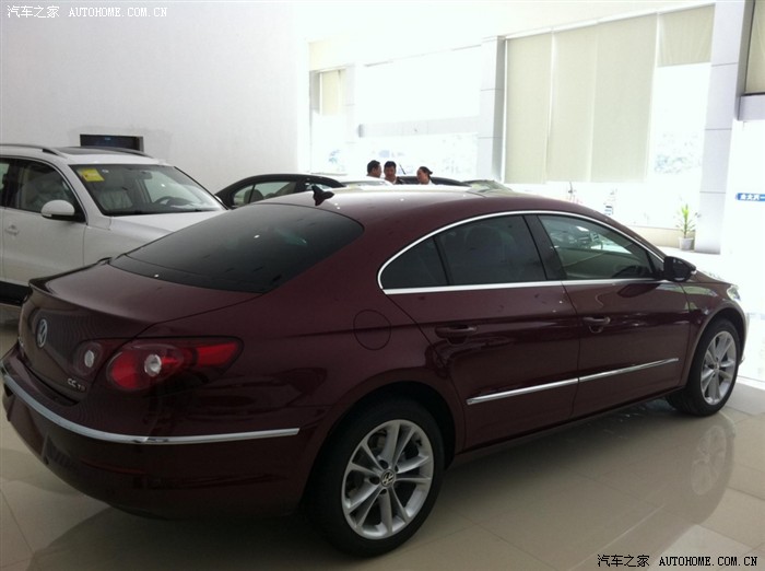 图】展厅红色CC_一汽-大众CC论坛