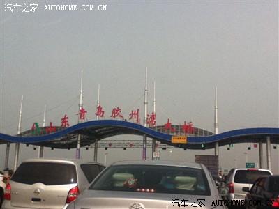 青岛胶州湾大桥隧道之体验(堵车,照相效果差)