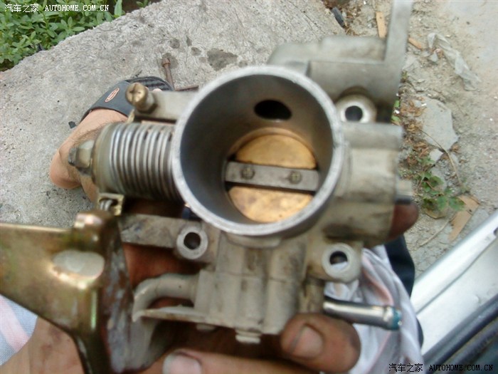 清洁节气门,有图噢。申请加精_五菱之光_上海