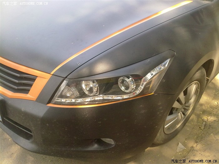 【图】路边的改装雅阁抓拍+停车图_雅阁论坛