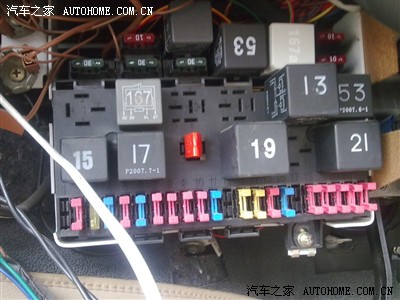 普桑警报器线束整理作业_桑塔纳经典/志俊论坛_手机之