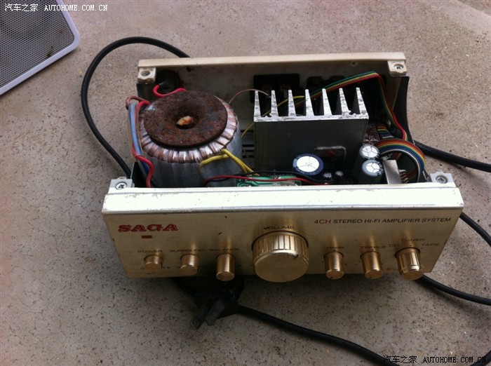 【图】大家研究一下 这是什么牌子的功放 整不