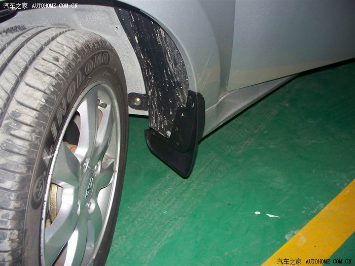 【图】为装挡泥板在翼子板上直接钻了孔,会生