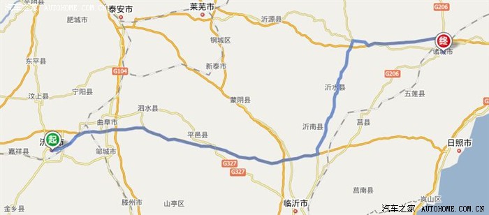 莒县到诸城206国道是否好走?