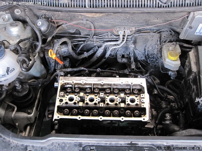 【图】大众polo 12万公里大修发动机。详解烧