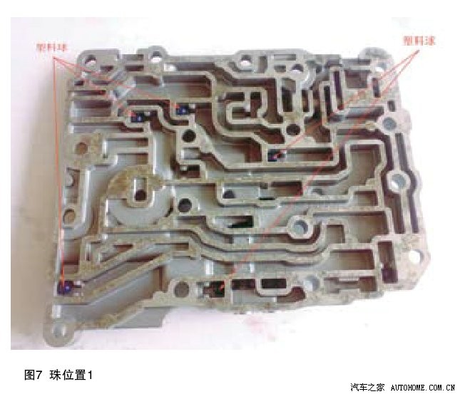 a960e变速箱阀体资料,锐志变速箱维修拆解图 a960e自动变速器阀体电磁阀识别图如图6所示.