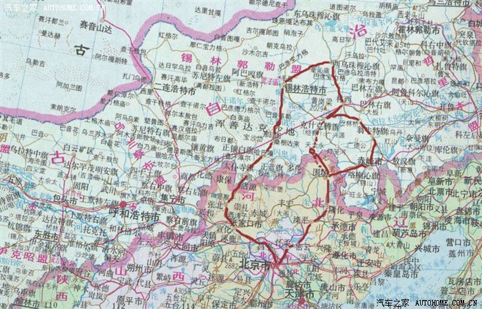 【图】北京出发5日内蒙天堂草原自驾游攻略(图