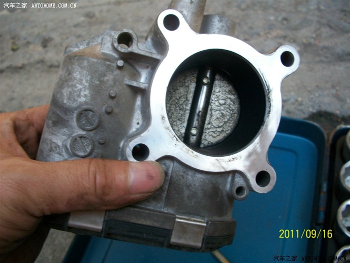【图】4岁的老A第一次清洗节气门_奇瑞A1论