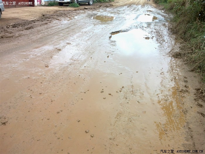 【图】开着福克斯去越野,走山路烂路,真的不比