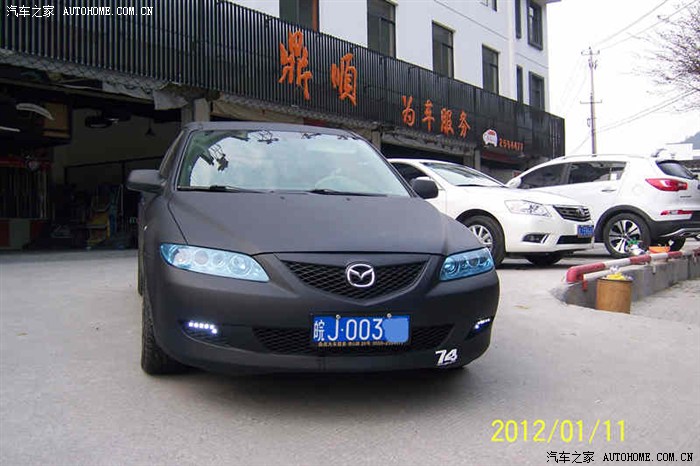 马6蓝色改个性亚光黑(老马6换新颜)