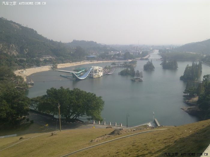 游新会东方红水库,泡古兜温泉